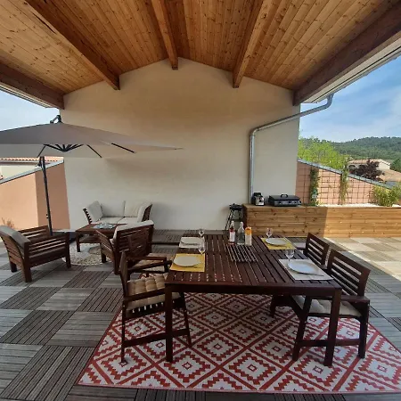 Terrasse 130m2 Panoramique Avec Climatisation Piscine - 3 Lägenhet *