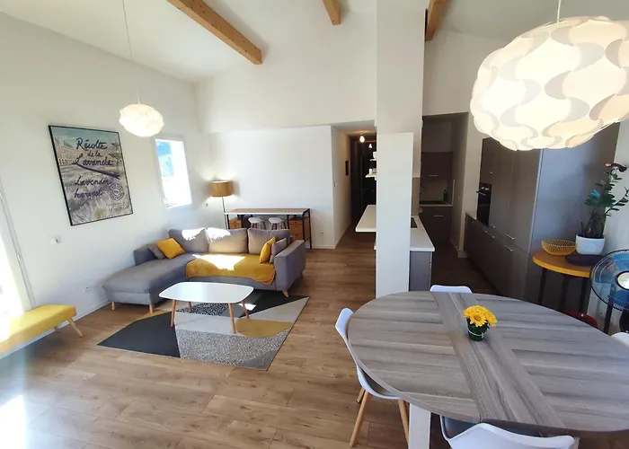 Terrasse 130m2 Panoramique Avec Climatisation Piscine - 3 Apartment Greoux-les-Bains